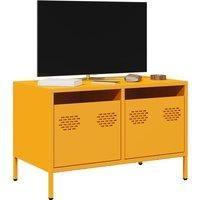 TV Cabinet Mustard Yellow 68x39x43.5 cm Cold-rolled Steel