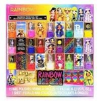 Rainbow High 15 Pack Nail Polish With Toe Spacers