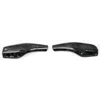 For Tesla Model 3 Y Real carbon fiber retaining sleeve shifters turn the all-wrapped paddles into