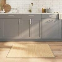 Rug Rectangular Light Natural80x100 cm Bamboo