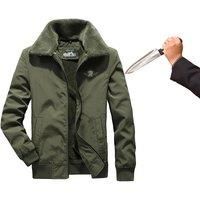Self-Defense Jacket Insulation Winter Military Tactics Anti Stab Anti Chop Hidden Flexible Polymer