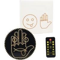 New Car Expression Finger Light with Remote Control Led Lighting Gesture Light Road Rage Middle