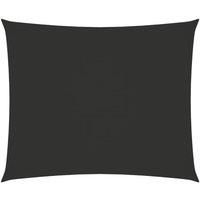 Sunshade Sail Oxford Fabric Rectangular 3x4 m Anthracite
