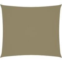 Sunshade Sail Oxford Fabric Rectangular 2.5x3 m Beige