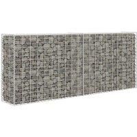 Gabion Basket Galvanised Steel 85x30x200 cm