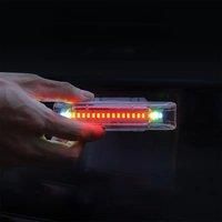 Solar Strobe Light Solar LED Tail Warning Lights Flash Lights Vehicle Strobe Lights Waterproof Anti