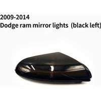 For Dodge Ram Car Front Left Side Mirror Turn Signal Light Lamp 1500 2009-2014 & 2010-2014 2500 68064949AA 68064948AA black