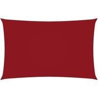 Sunshade Sail Oxford Fabric Rectangular 2x4.5 m Red