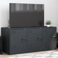 TV Cabinet Anthracite 99x39x44 cm Steel