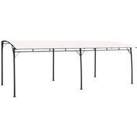 Garden Sunshade Awning 6x3x2.55 m Cream