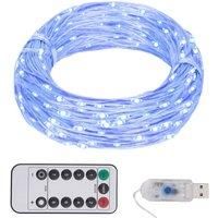 LED String with 300 LEDs Blue 30 m