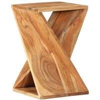 Side Table 35x35x55 cm Solid Wood Acacia