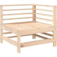 Garden Corner Sofas 2 pcs Solid Wood Pine