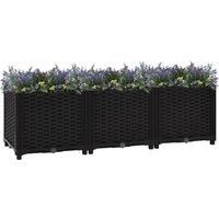 Raised Bed 120x40x38 cm Polypropylene