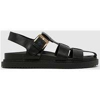 Schuh Taria Fisherman Sandals - Black