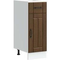Kitchen Base Cabinet Lucca Brown Oak Engineered Wood