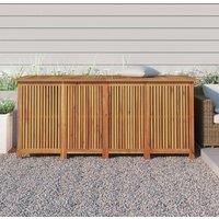 Garden Storage Box 175x80x75 cm Solid Wood Acacia