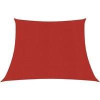 Sunshade Sail 160 g/m Red 4/5x3 m HDPE