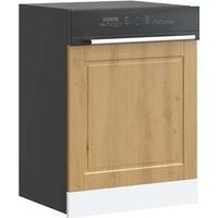 Dishwasher Panel Porto Artisan Oak 60x1.5x67 cm Engineered Wood