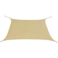 Sunshade Sail Oxford Fabric Square 2x2 m Beige