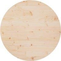 Table Top 80x2.5 cm Solid Wood Pine