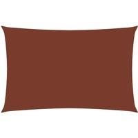 Sunshade Sail Oxford Fabric Rectangular 3x5 m Terracotta