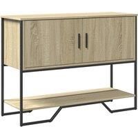 Console Table Sonoma Oak 100x35x74.5 cm Engineered Wood