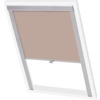 Blackout Roller Blind Beige UK08