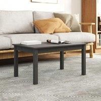 Coffee Table Grey 80x50x40 cm Solid Wood Pine