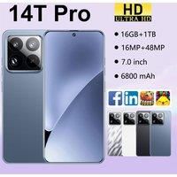 2025 New 14T Pro Smartphone 5G 7.0HD Dual SIM Card 22G+2TB Cell Phone Android Mobile Phones Cellphones Unlocked Global Version