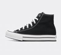 Converse Junior Chuck Taylor All Star Lift EVA Hi Trainer - Black - Size 5.5