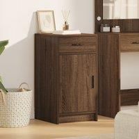 Sideboard Brown Oak 40x41x75 cm Engineered Wood