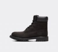 Timberland Junior 6 Inch Boot - Black - Size 4