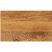 Table Top 40x30x2.5 cm Rectangular Solid Wood Mango