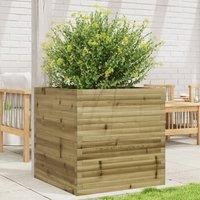 Garden Planter 70x70x68.5 cm Impregnated Wood Pine
