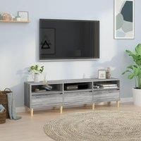 TV Cabinet Grey Sonoma 150x30x44.5 cm Engineered Wood