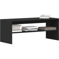 TV Cabinet Black 100x40x40 cm Engineered Wood