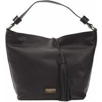 Leather Shoulder BagModel PO5803 Wo - Black