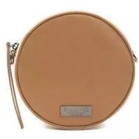 Round Leather Crossbody Model PO5835- Brown Crossbody Bags