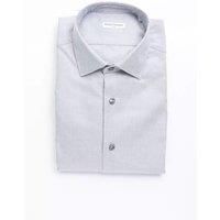 Robert Friedman lim Fit Dre hirt Textured Weave Men Beige Shirts