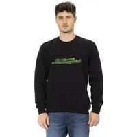 Lamborghini Men's Crew Neck Sweatshirt AU22635 - Black Sweaters | Size: Large