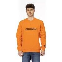Lamborghini Men's Crew Neck Sweatshirt Orange Sweaters | Size: 38