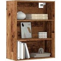 Hanging Wall Cabinet Old Wood 69.5x32.5x90 cm