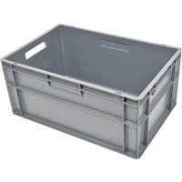 Barton Euro Container Grey 52L (2 Pack) Plastic