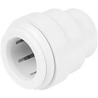 JG Speedfit Stop End 22mm in White Plastic