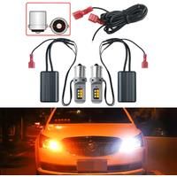2X LED 1156 ba15s p21w Led Turn Signal Light canbus bulbs 7440 W21W T20 bau15s py21w Car Daytime