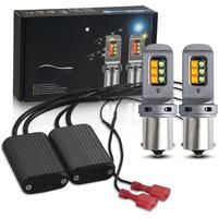 2X 1156 ba15s p21w bau15s py21w Led Canbus No Error Bulbs7440 W21W WY21W T20 T20 Car Daytime Light