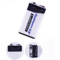 DC 9V Rechargeable batteries USB Lithium Batteries Li-ion 650mah battery for Telecommunications,Multimeter Microphone Alarm