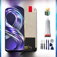 6.6''Original For OPPO Realme 8i LCD Display WIth Frame 10 Touch Screen Digitizer Assembly For Realme8i RMX3151 LCD Replacement