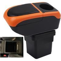 For Car Mitsubishi Xpander Armrest Box Arm Elbow Rest Center Console Storage Case with Cup Holder